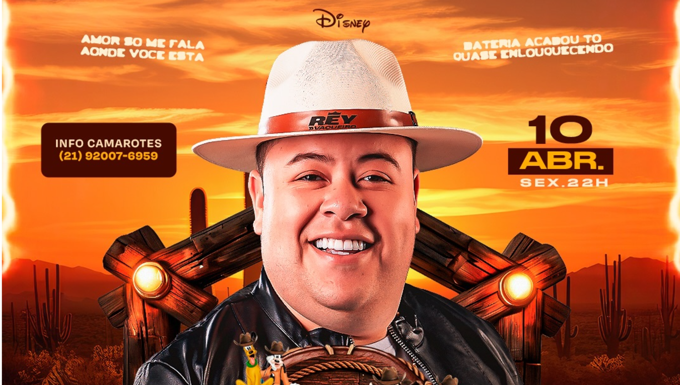 Rey Vaqueiro no Baile da Disney 