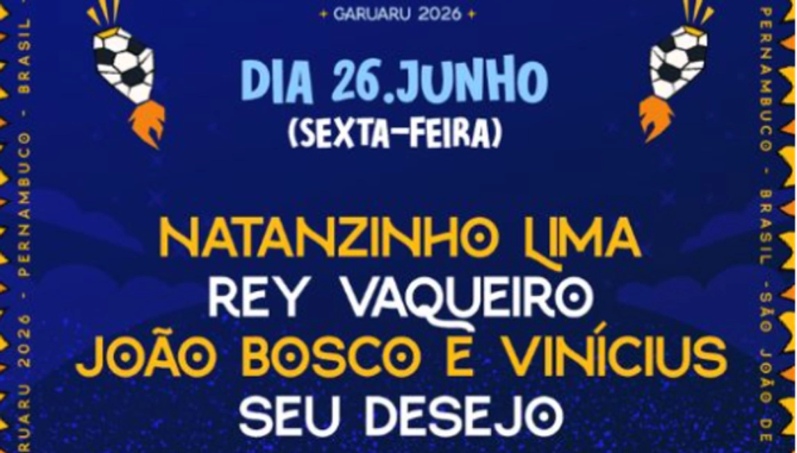 Programação - 26/06/2026