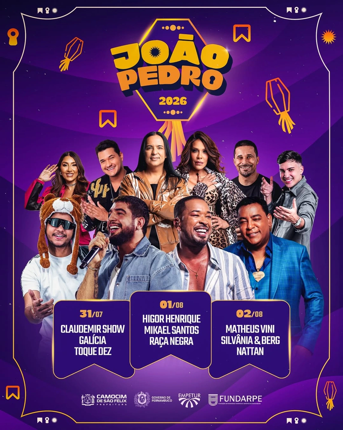 Programação - 31/07/2026