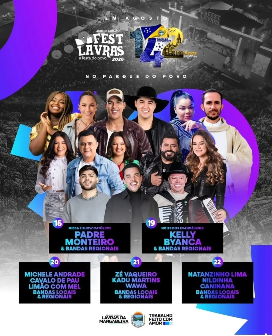 Programação - 20/08/2026