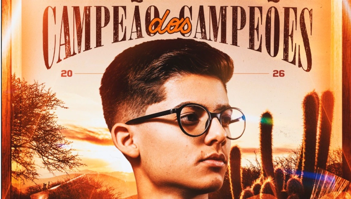 'Campeão dos Campeões'. Escute o novo CD de Jonatas Macedo, aposta do piseiro