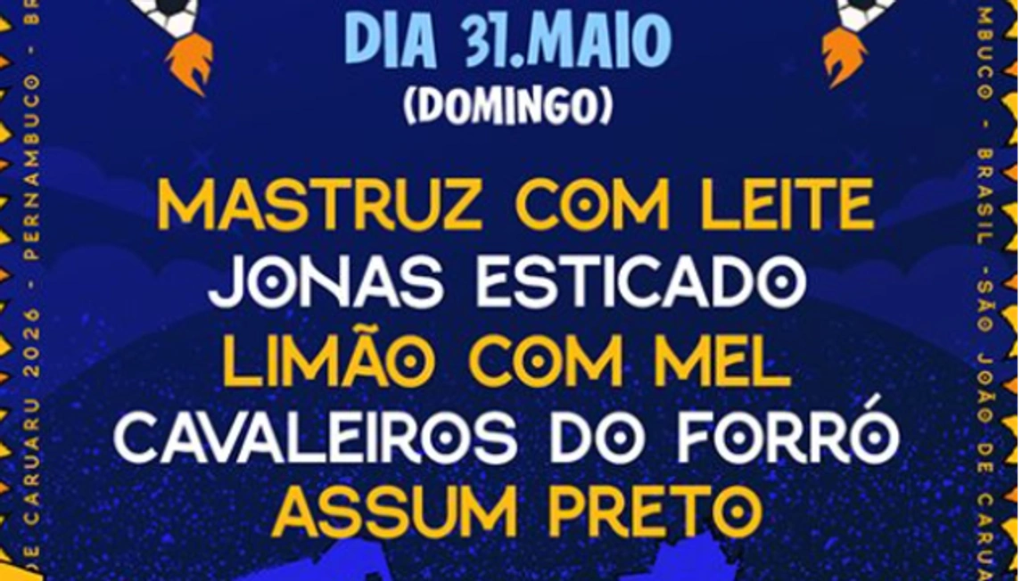 Programação - 31/05/2026