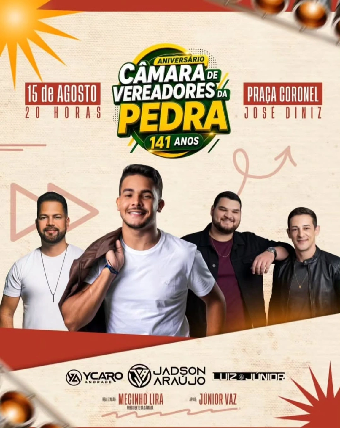 Programação - 15/08/2026