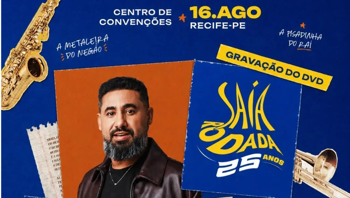 Gravação do DVD Saia Rodada 25 Anos 