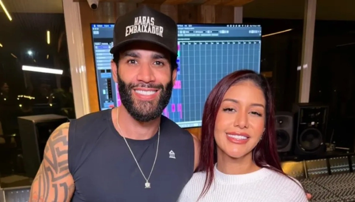 Priscila Senna grava releitura de 'Doce Mel' com Gustavo Lima