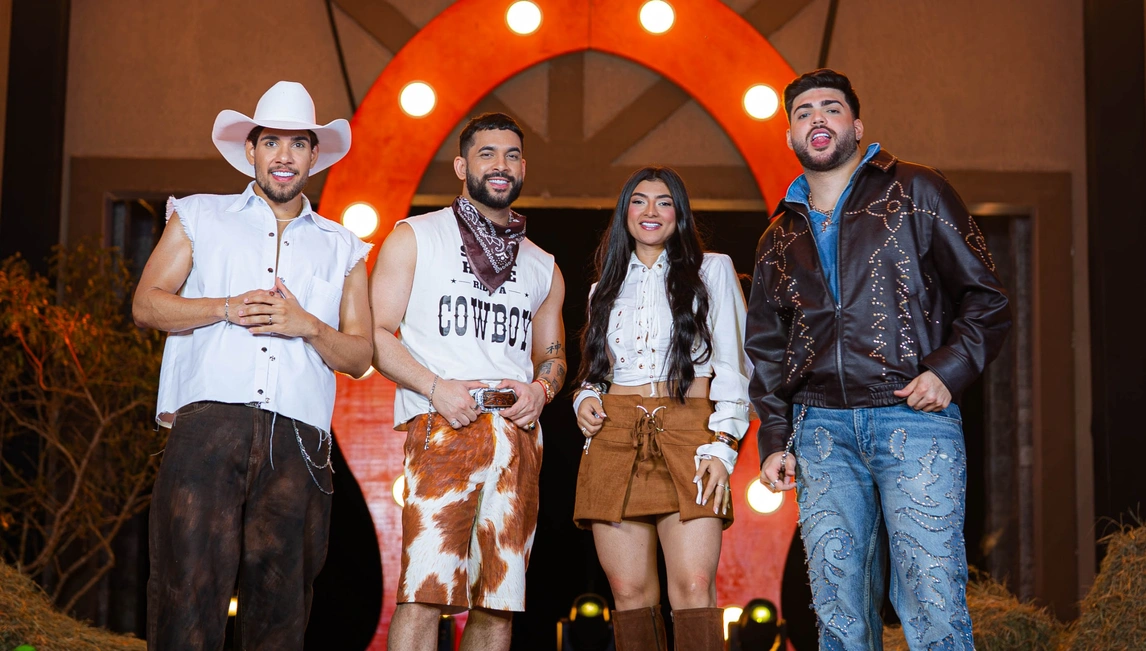 AUGEBOYS lançam 'Parabéns Vaqueira' com Talita Mel