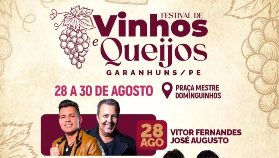 1º Festival de Vinhos e Queijos de Garanhuns