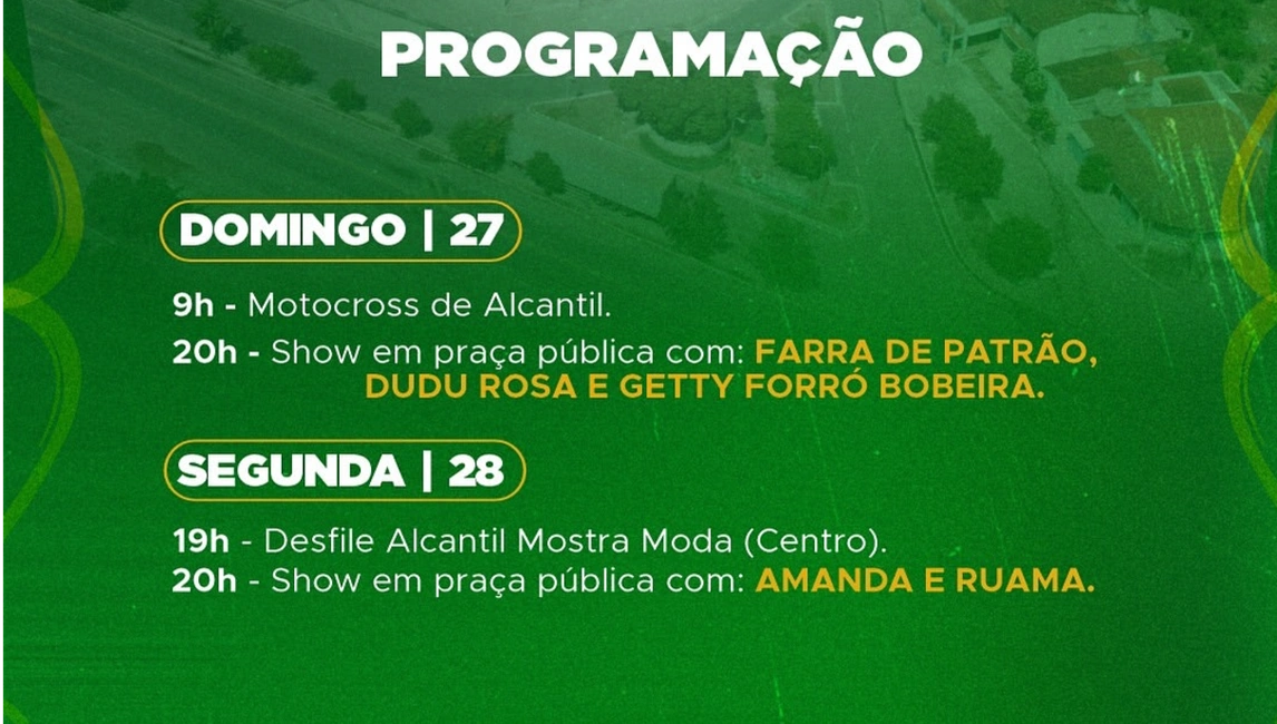 Programação - 28/04/2026