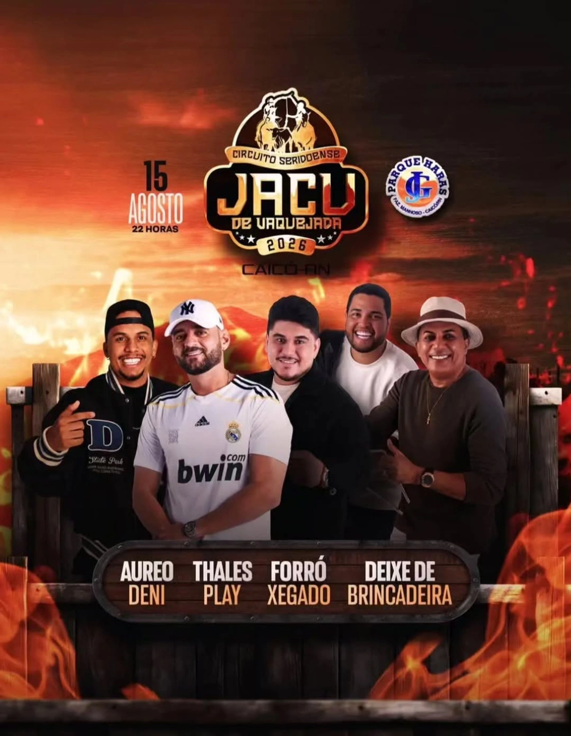 Programação - 15/08/2026