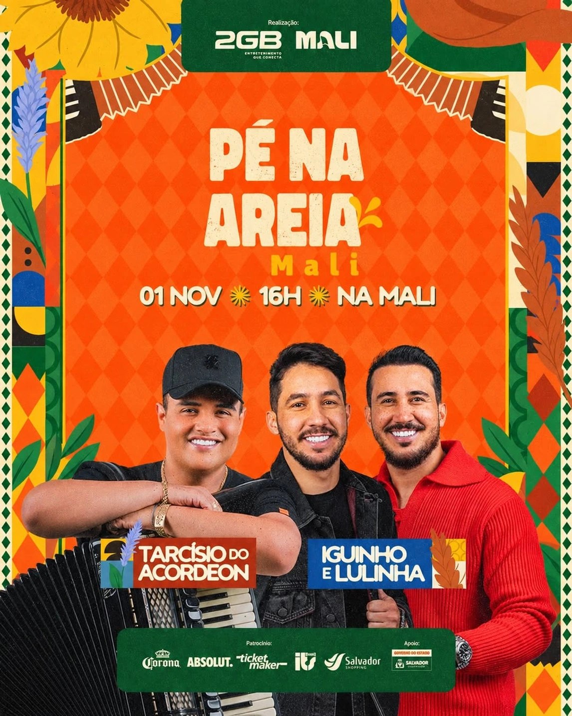 Pé na Areia em Mali