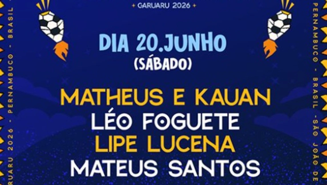 Programação - 20/06/2026