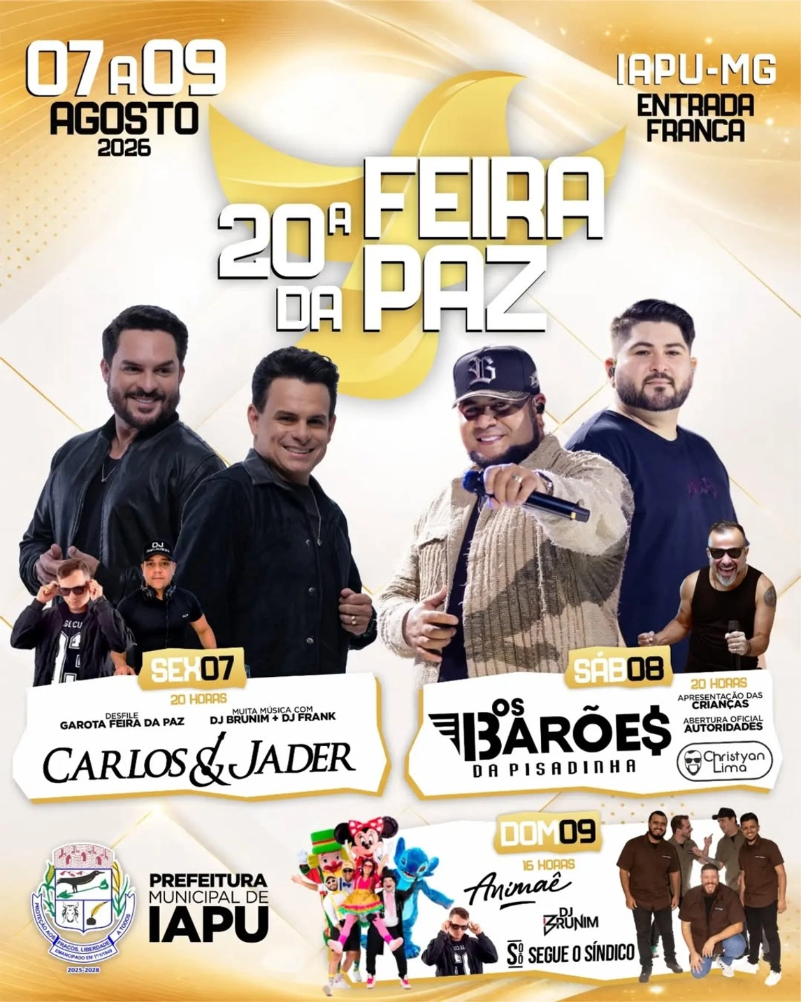 Programação - 07/08/2026