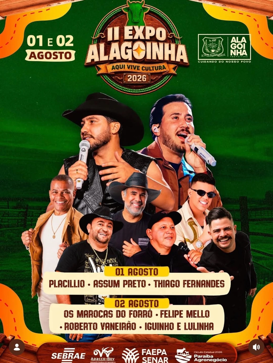 Programação - 01/08/2026
