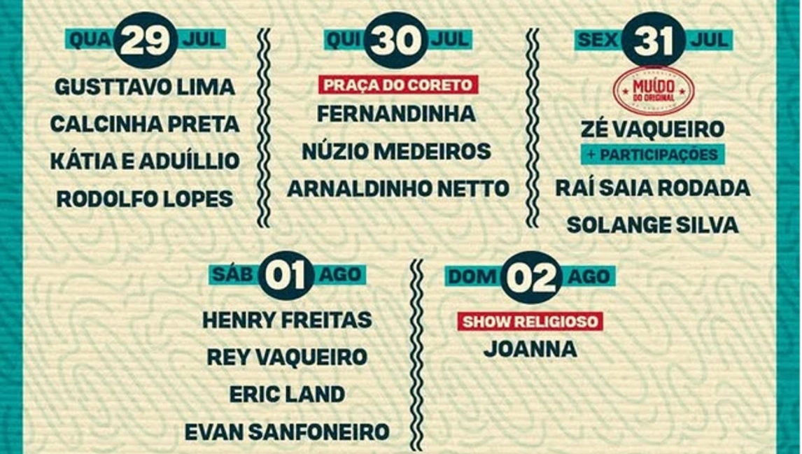 Programação - 29/07/2026