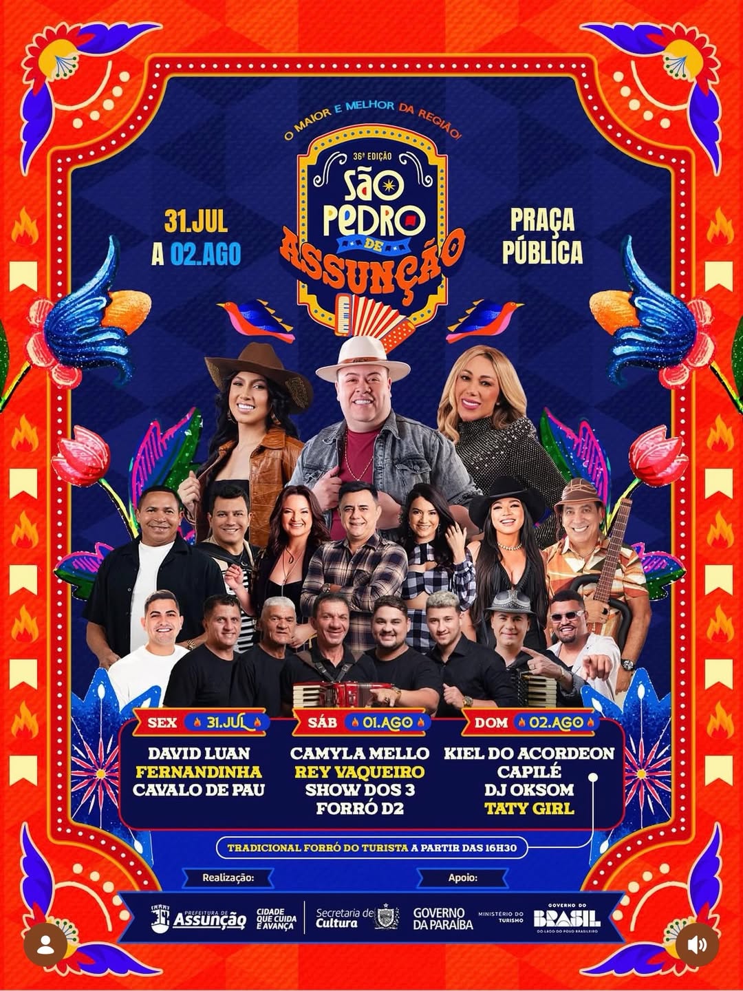 Programação - 31/07/2026