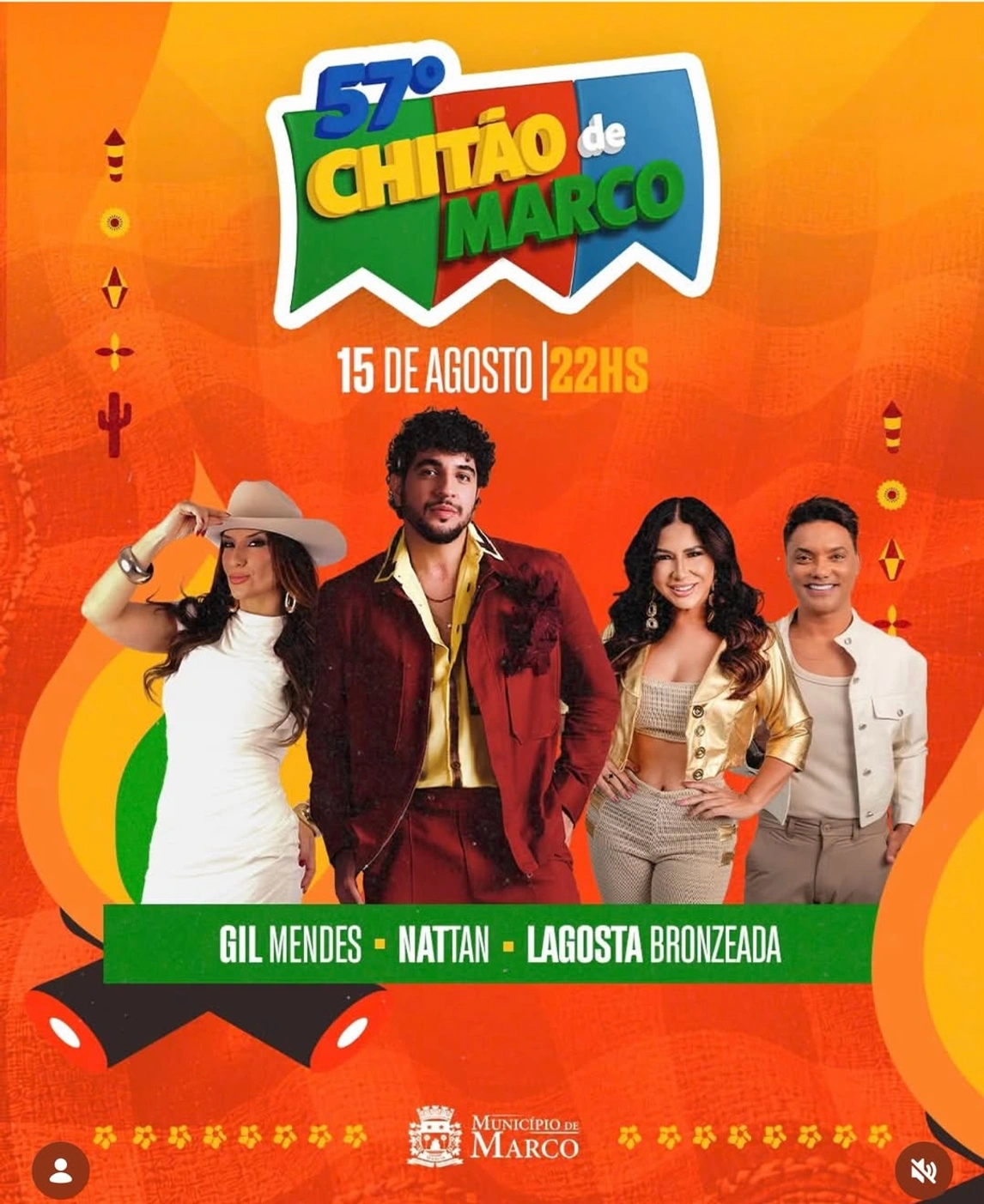 Programação - 15/08/2026