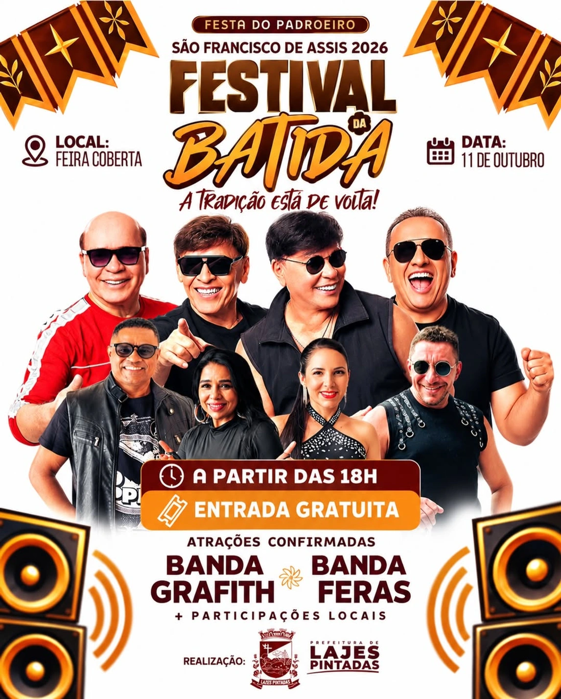Festival da Batida – Festa do Padroeiro São Francisco de Assis 