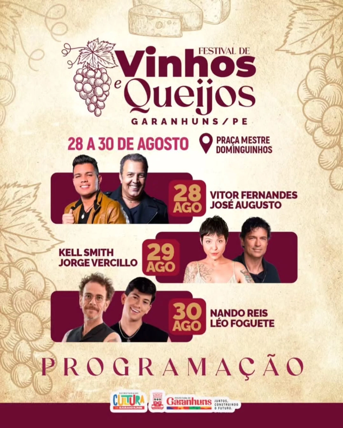 Programação - 28/08/2026