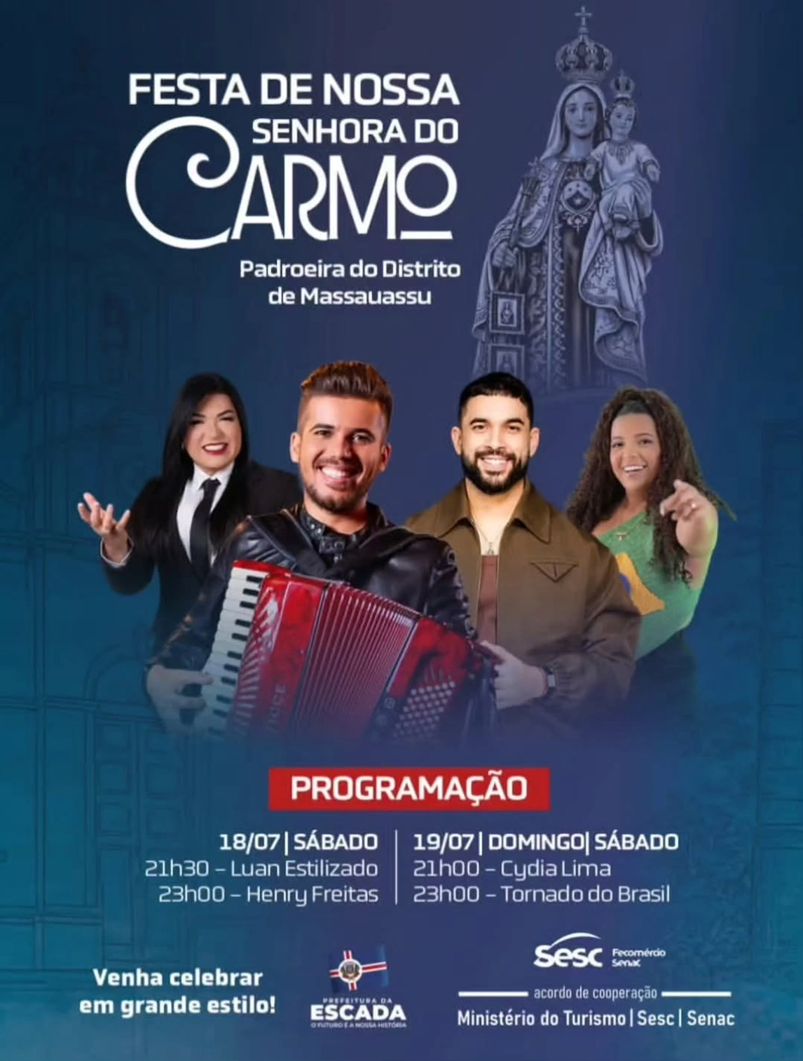 Programação - 18/07/2026