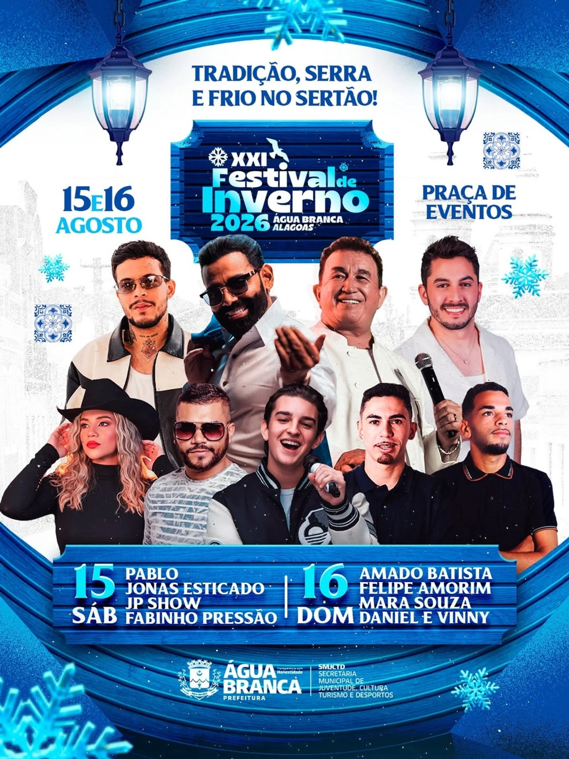 Programação - 15/08/2026