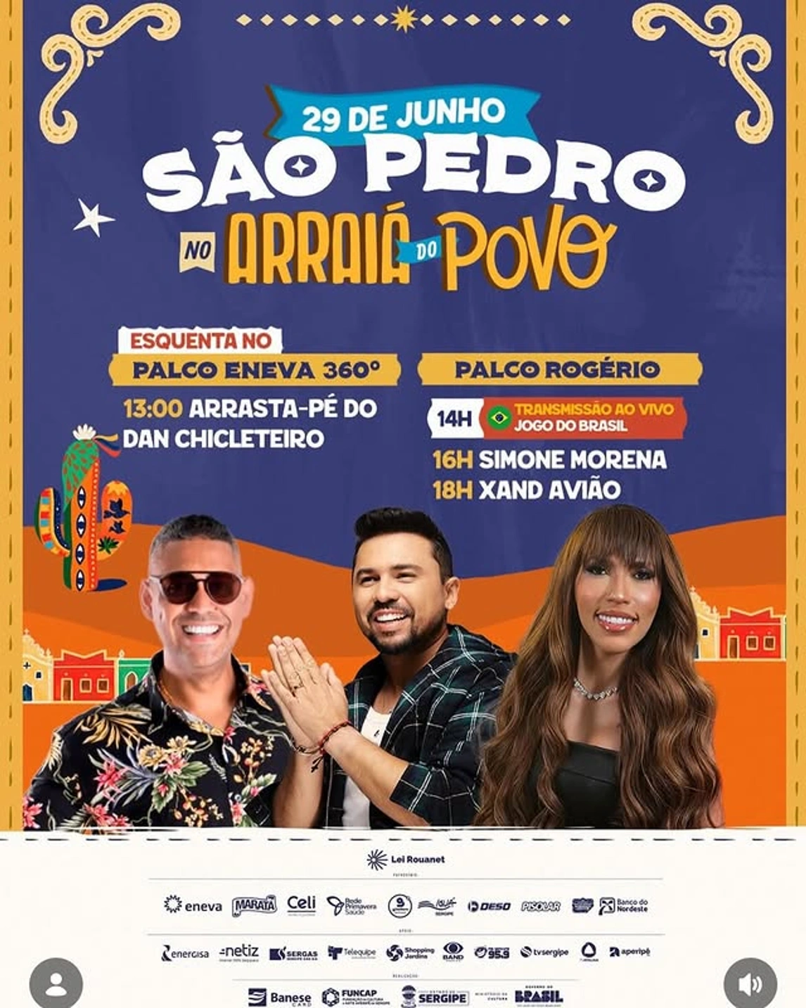 Programação - 29/06/2026