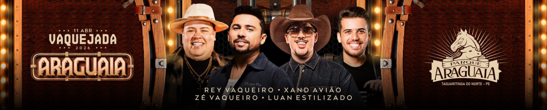 Vaquejada Parque Araguaia 2026 - PE 